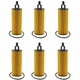 Oil Filters for Chrysler Jeep Dodge, Ram 3.6L V6 | Replaces 68191349AC 6pcs SET