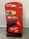 Milwaukee 25 ft Compact Measuring Tape - Fractional Scale (48-22-6625)