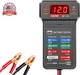 12V Car Battery Tester with LCD Screen & Indication, Universal Car Voltmeter & A