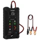 AUTDER Car Battery Tester 12V/24V, Digital Voltmeter with LCD Display & LED I...