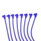 Taylor Cable Spark Plug Wires Spiro-Pro 8mm Blue 90 Degree Boots SBC V8 Set