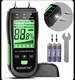 LCD Digital Moisture Meter Wood Firewood Detector water Damage Concrete Drywall