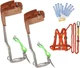 YEIPOWER TREE POLE CLIMBING SPIKES W/ HEAVY DUTY SAFETY BELT LEATHER UPPERS