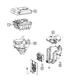 Genuine Mopar Mounting Bracket 68477475AC