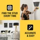 Prosensor M150/X990 Stud Finder with Live Wire Detection and 9-Sensors, Wood ...