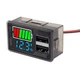 JUZITAO 1PCS 12V 24V Digital Voltmeter Golf Cart Battery Meter Blue Display JUZITAO 1PCS 12V 24V Digital Voltmeter Golf Cart Battery Meter Blue Display
