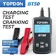 TOPDON BT50 Car Battery Tester Cranking Charging Analyzer 12V 100-2000CCA