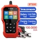 VDIAGTOOL BT500 9V 12V Car Battery Tester Battery Load Tester Battery Analyzer