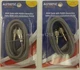 Lot of 2 Astatic A8X9 9 Foot RG8X CB HAM Radio Antenna Coaxial Cables PL259 Ends