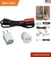 Klein Tools Circuit Breaker Finder Accessory Kit: Light Socket & Clip Adapters