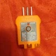Klein Tools RT210 GFCI Outlet Tester Orange Push to Check GFCI Electric