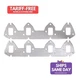 Remflex Exhaust Gaskets 3009, 2 Pack Graphite Exhaust Gaskets Bbf Fe Performance