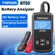 TOPDON BT50 12V Car Battery Tester Battery Load Tester Unlock Cranking Test