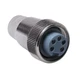 Maretron Mini Termination Resistor w/LED - Female (TRL-NF)