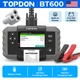 TOPDON BT600 12V Car Battery Tester with Built-in Printer Digital Alternator