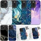 Marble Printed Tough TPU Cover For iPhone 17 Samsung S25 Plus S26 S24 Phone Case