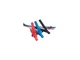 Megger 1005-262 - 3m Leadset (x 3, Red, Blue, Black), Medium Insulated Clips