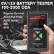 12V Automotive Car Battery Tester Charging Cranking Test Analyzer 100-2000CCA US