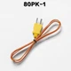 For Fluke 80PK-1 Type-K Bead Probe -40 to 260&deg;C temperature line with connector