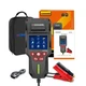KONNWEI KW700 Car Battery Tester 12V/24V Cranking Charging Load Analyzer Printer
