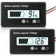 DC 12V 24V 36V 48V 60V 72V 84V Golf Cart Battery Meter with Alarm, Front Setting