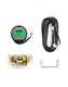 QWORK Battery Monitor Voltmeter Ammeter, Voltage Range 8V-80V and up to 500A,...