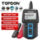 🔥2026 TOPDON BT100 12V Battery Tester Digital Cranking Charging Test Analyzer
