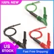 Fluke TLK1550-RTLC Integral Test Leads/Clamps (Red, Black, Green)