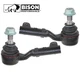 Bison Performance 2pc Set Front Outer Steering Tie Rod Ends For E84 E90 E91 E92