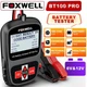 FOXWELL BT100 Pro 6V 12V Car Battery Tester Voltage Analyzer Automotive Testing