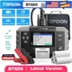 TOPDON BT600 12V Car Battery Tester with Printer Color Screen 24V Charging Test