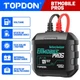 TOPDON BTMOBILE PROS Bluetooth Car Battery Tester 12V 24V Analyzer APP Control