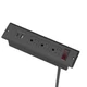 Recess Mounted Power Outlets, TVCP31100-152-F-4.5AC-TR-BK,Hafele 822.09.411- USB