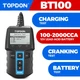 TOPDON BT100 12V Car Battery Tester 100-2000CCA Load Tester Charging System Test