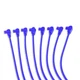 Taylor Cable 74602 8mm Spiro Pro Ignition/Spark Plug Wire Set Custom Fit Blue