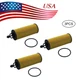 3 Pcs 68191349AC Oil Filte Mopar Chrysler Jeep Dodge RAM 3.2L 3.6L V6 MO-349