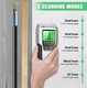 MARSIAN TH570 5-In-1 LCD Display Lightweight Stud Finder Wall Scanner Detector MARSIAN TH570 5-In-1 LCD Display Lightweight Stud Finder Wall Scanner Detector