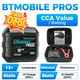 TOPDON BTMobile Pros Bluetooth 12V Battery Tester 100-2000 CCA Load Analyzer App
