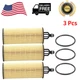 Set (3) Oil Filter 68191349AB For Chrysler 300 Dodge Durango Jeep Grand Cherokee