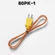 For Fluke 80PK-1 Type-K Bead Probe -40 to 260&deg;C temperature line with connector