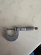 L. S. Starrett No. 230RL Outside Micrometer 0-1" w/Ratchet Stop Locking & Wrench